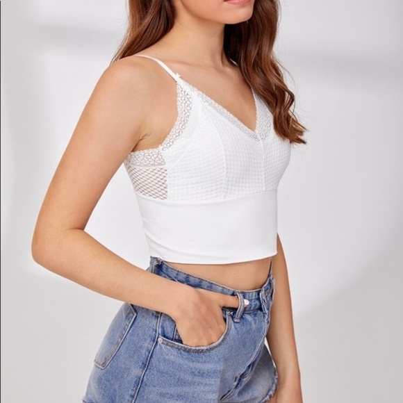 Other - New Sexy White Lace Bralette​